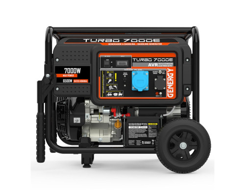 Генератор бензиновий Genergy TURBO7000E