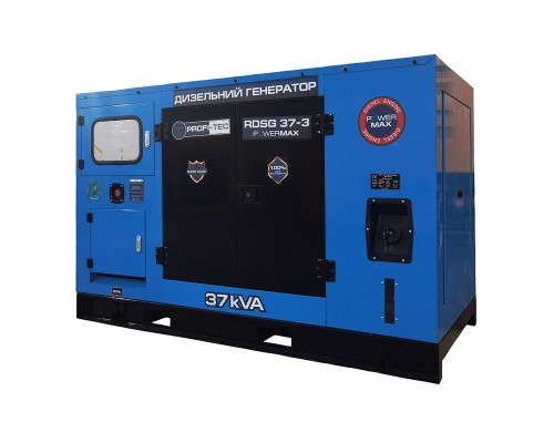 Генератор дизельний PROFI-TEC RDSG37-3 Power MAX