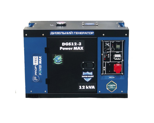 Генератор дизельний PROFI-TEC DGS12-3 Power MAX
