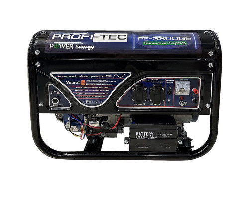 Генератор бензиновий PROFI-TEC PE-3800GE