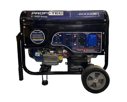 Генератор бензиновий PROFI-TEC PE-8000GE