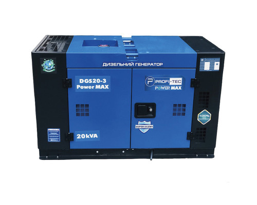Генератор дизельний PROFI-TEC DGS20-3 Power MAX