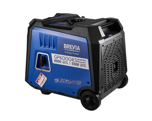 Генератор бензиновий iнверторний Brevia GP6000iES