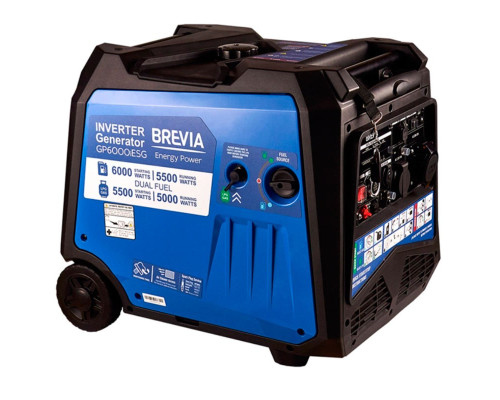Генератор інверторний Brevia GP6000iESG