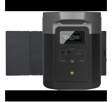 Комплект EcoFlow DELTA Max 2000 + one 400W Solar Panel Bundle