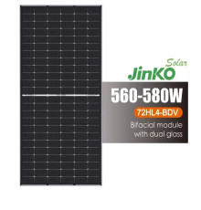 Сонячний фотоелектричний модуль JinkoSolar JKM-580N-72HL4-BDV