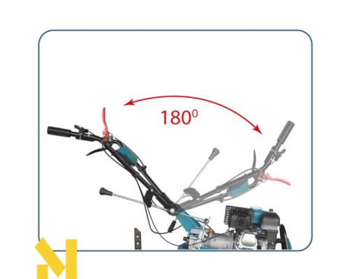 Мотокультиватор Könner&Söhnen KS 9HP-1350G-3 (400)