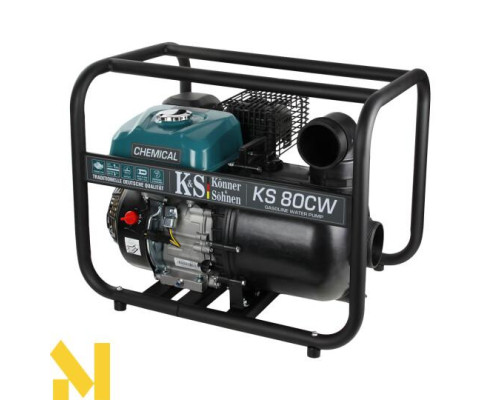 Мотопомпа бензинова Könner&Söhnen KS 80CW