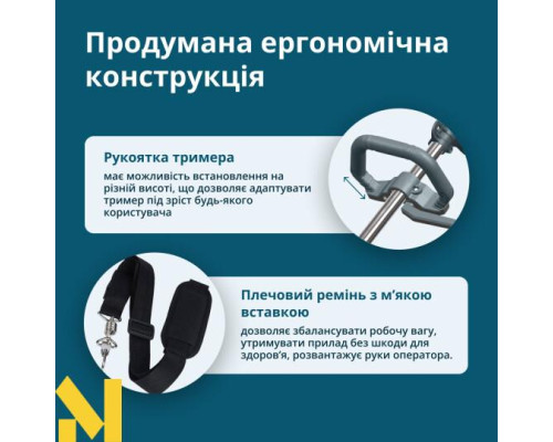 Тример акумуляторний Konner&Sohnen KS BCT-20V SET MAX