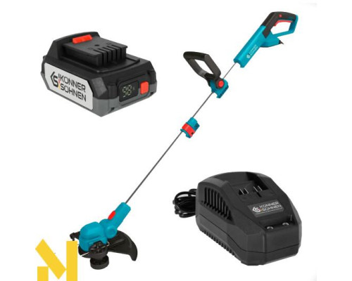 Тример акумуляторний Konner&Sohnen KS CST-20V set