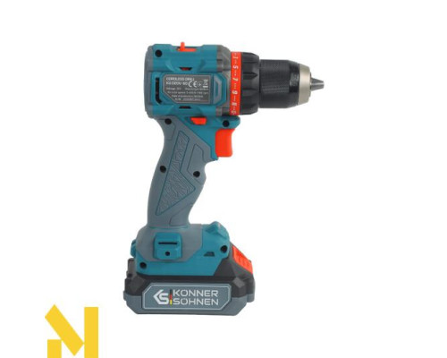 Набір інструментів акумуляторних 3в1 Konner&Sohnen KS RHAGD 20V SET 3