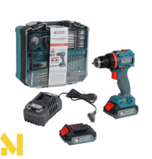 Шуруповерт акумуляторний ударний з комплектом аксесуарів Konner&Sohnen KS ID20V-60 KIT 74