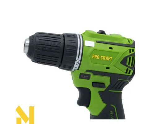 Шуруповерт акумуляторний Procraft PA12BL