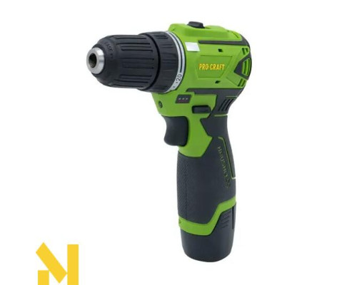 Шуруповерт акумуляторний Procraft PA12BL