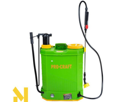 Обприскувач акумуляторний ранцевий Procraft AS-16/2