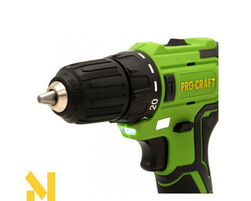 Шурупокрут акумуляторний Procraft PA18LiBL