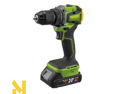 Шуруповерт акумуляторний Procraft PA20Li