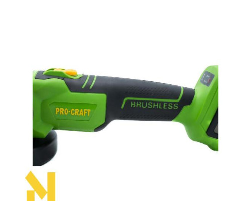 Болгарка (кутова шліфмашина) акумуляторна Procraft PWA216