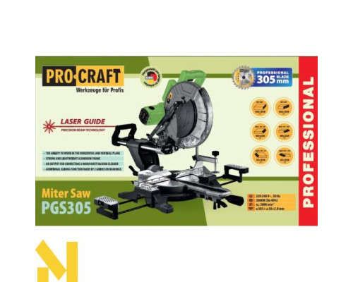 Пила торцювальна Procraft PGS305