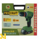 Шуруповерт акумуляторний Procraft PA18LiN DFR