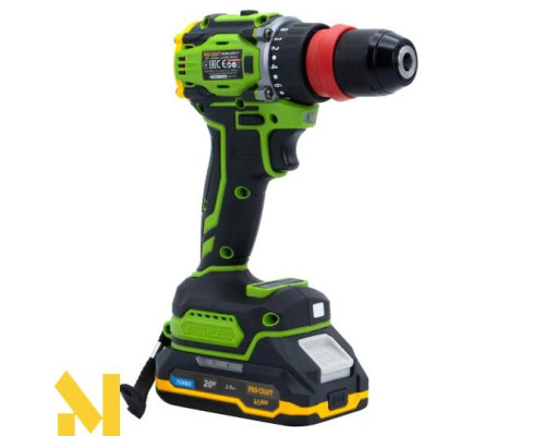 Шуруповерт акумуляторний Procraft PA18Pro DFR (АКБ 2 Аг)