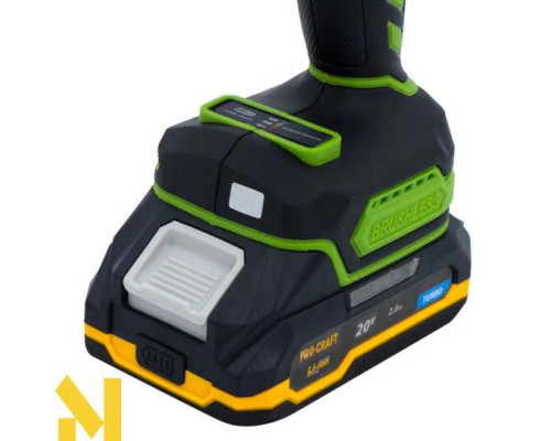 Шуруповерт акумуляторний Procraft PA18Pro DFR (АКБ 2 Аг)