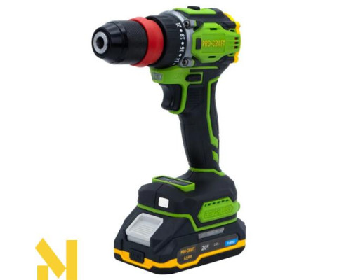 Шуруповерт акумуляторний Procraft PA18Pro DFR (АКБ 2 Аг)