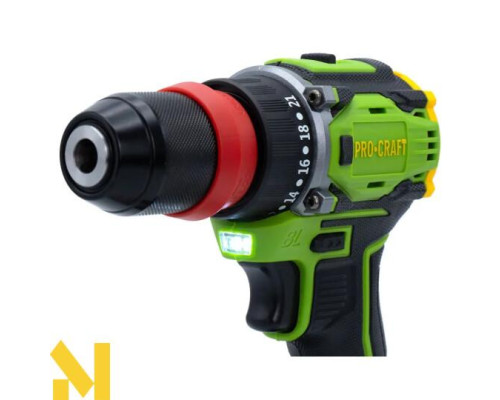 Шуруповерт акумуляторний Procraft PA18Pro DFR (АКБ 2 Аг)