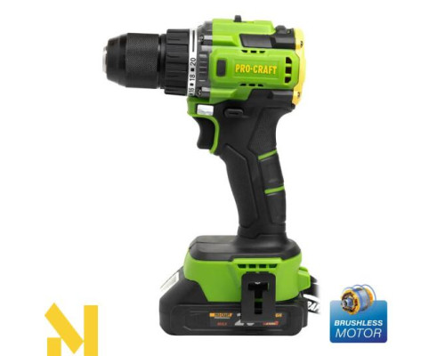 Акумуляторний дриль-шуруповерт Procraft PA18LiH