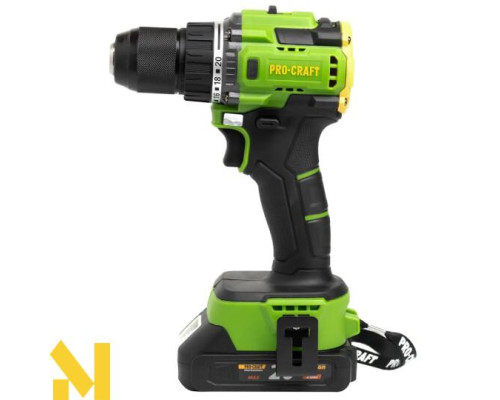 Акумуляторний дриль-шуруповерт Procraft PA18LiH
