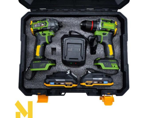 Набір інструментів акумуляторних Procraft PA214SET (2 АКБ)