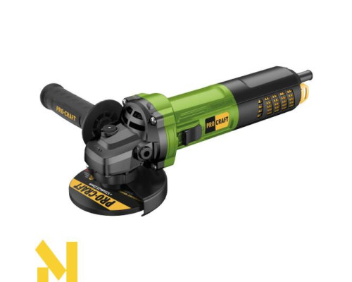 Болгарка (кутова шліфмашина) акумуляторна ProCraft PW-125/2450 безщіткова