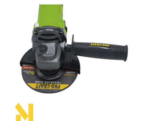 Болгарка (кутова шліфмашина) безщіткова Procraft PW1550