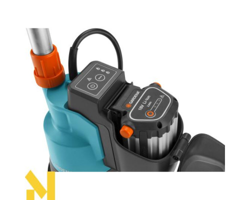 Насос акумуляторний для резервуарів з дощовою водою Gardena 2000/2 Li-18 Set