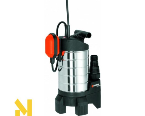 Насос дренажний для брудної води Gardena Premium Inox 20000