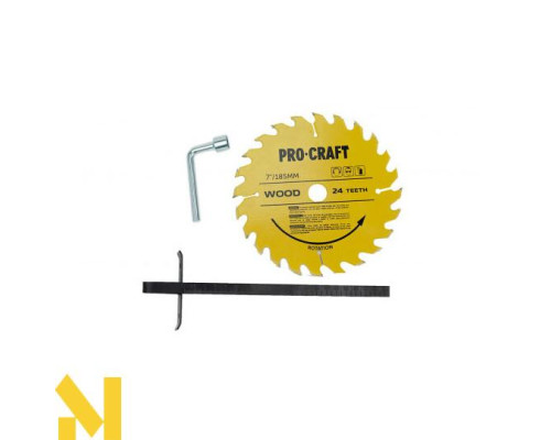 Пила дискова Procraft KR2300