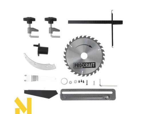 Пила дискова Procraft KR2500 (з кріпленням до столу)