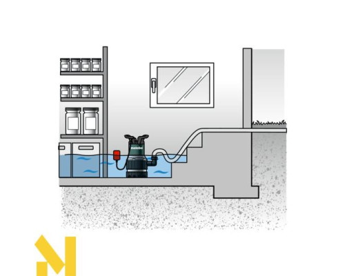 Насос дренажний Metabo TPS 16000 S Combi