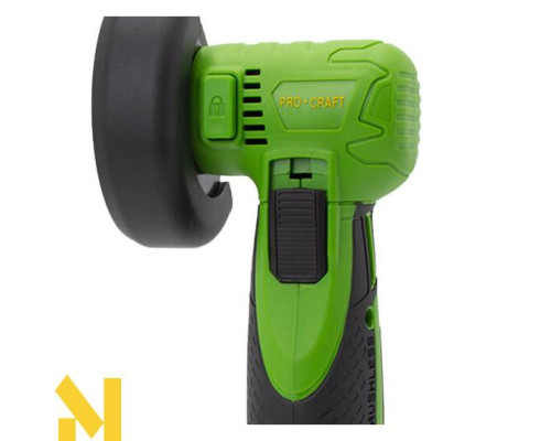 Болгарка (кутова шліфмашина) акумуляторна Procraft PGA12