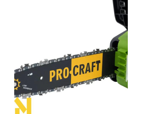Пила ланцюгова акумуляторна Procraft PKA38 (без АКБ та ЗП)