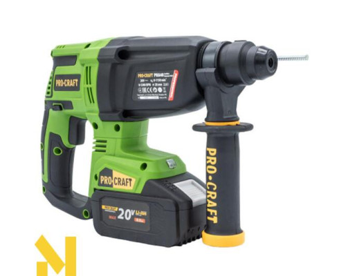 Перфоратор акумуляторний Procraft PHA40 (без АКБ та ЗП)