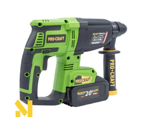 Перфоратор акумуляторний Procraft PHA40 (2 АКБ та ЗП)