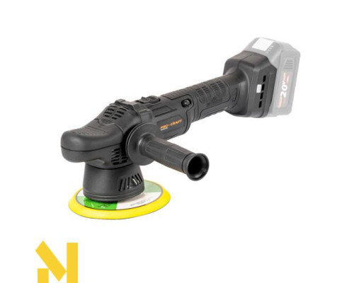 Машина полірувальна акумуляторна Procraft PM20 (без АКБ та ЗП)