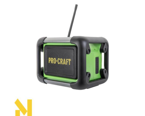 Радіоприймач акумуляторний Procraft PJS20 (без АКБ та ЗП)