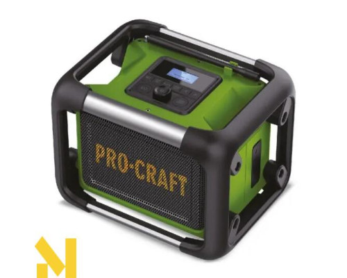 Радіоприймач акумуляторний Procraft PJS20 (без АКБ та ЗП)