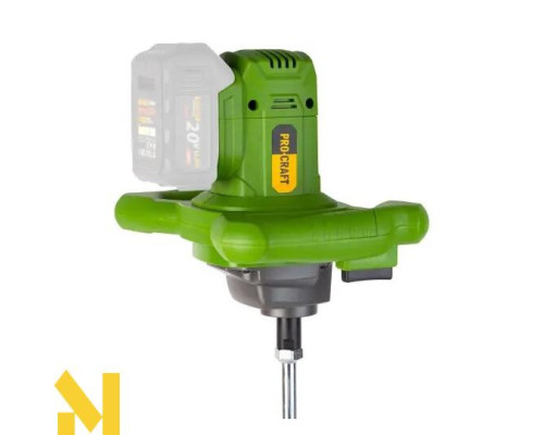 Міксер будівельний Procraft PMM20 (без АКБ та ЗП)