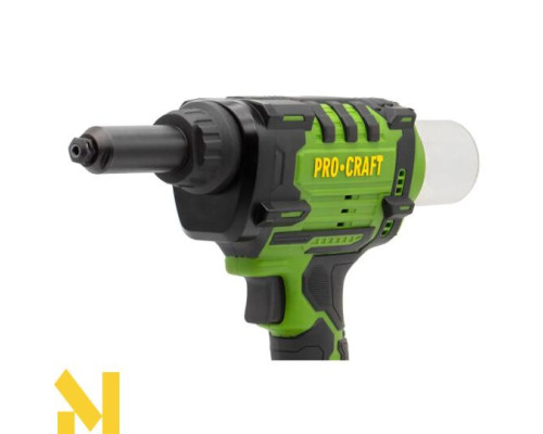 Заклепувальний пістолет акумуляторний Procraft PRG20