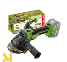 Болгарка (кутова шліфмашина) акумуляторна ProCraft PGA-22 (без АКБ та ЗП)