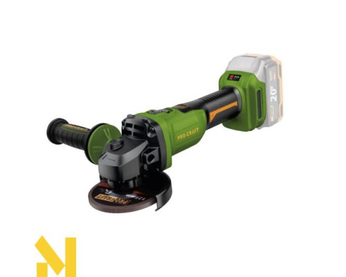 Болгарка (кутова шліфмашина) акумуляторна Procraft PWA220 (без АКБ та ЗП)