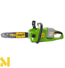Пила ланцюгова акумуляторна Procraft PCA40/2 (без АКБ та ЗП)